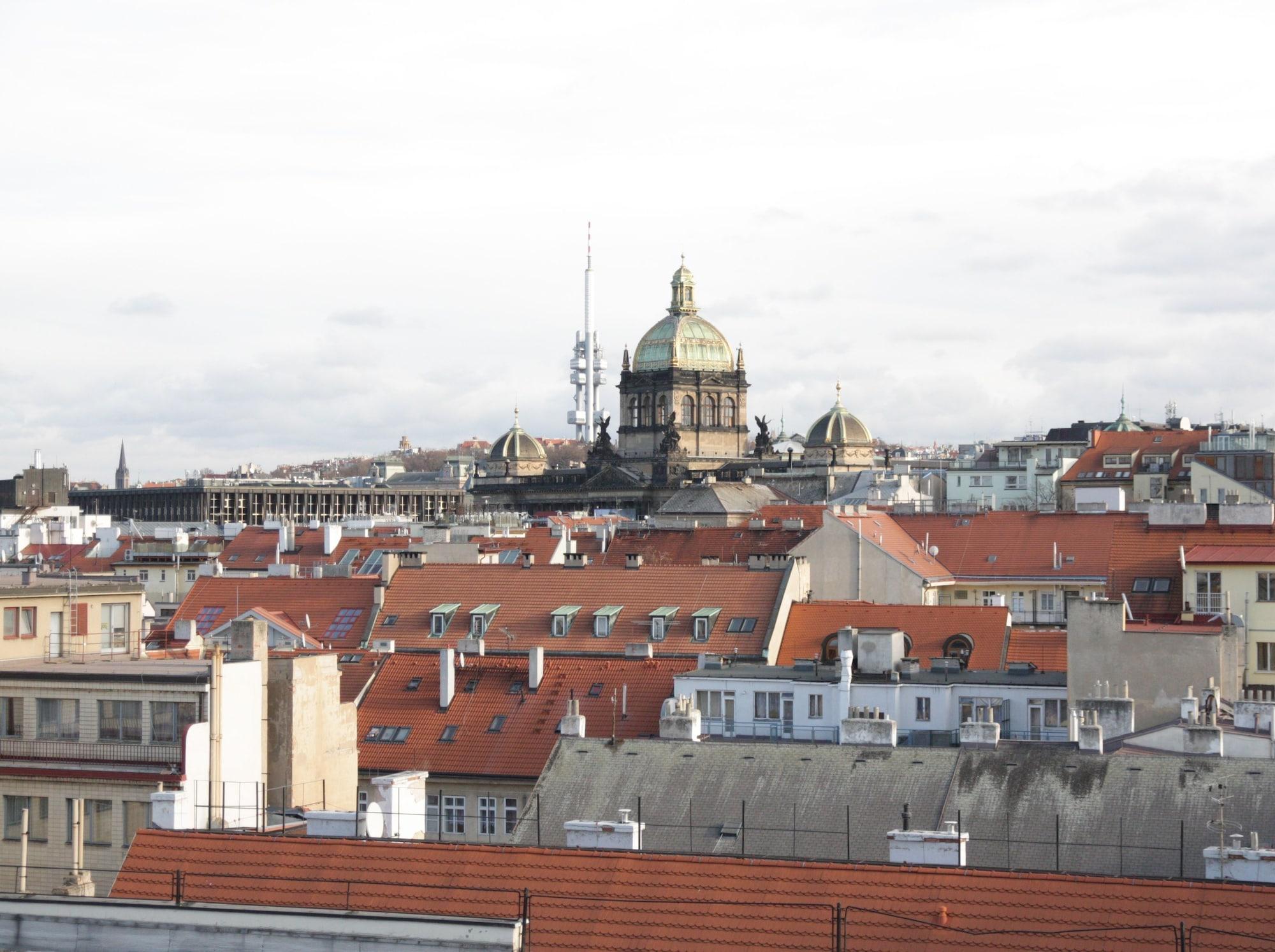 Majestic Plaza Hotel Praga Esterno foto