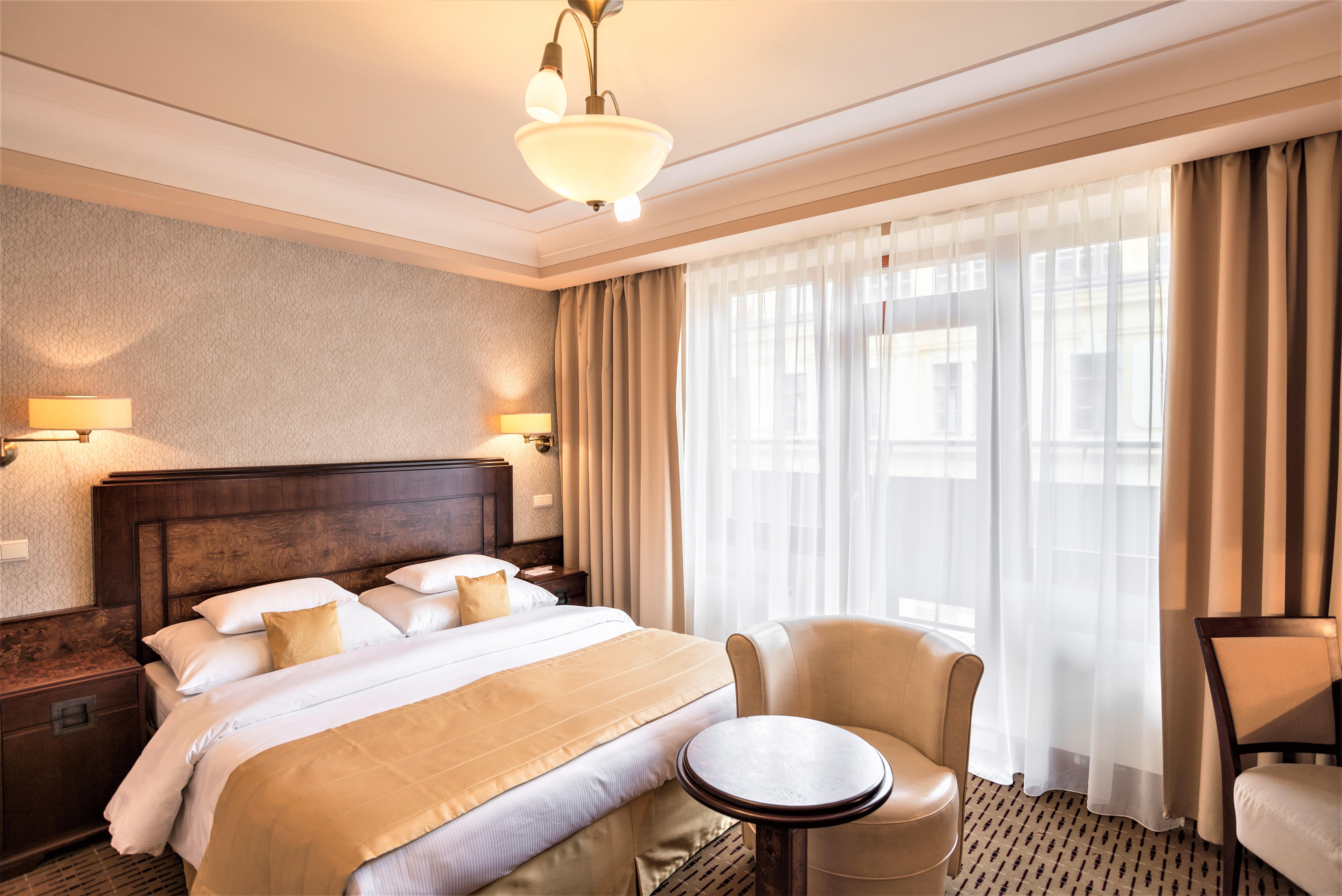 Majestic Plaza Hotel Praga Esterno foto