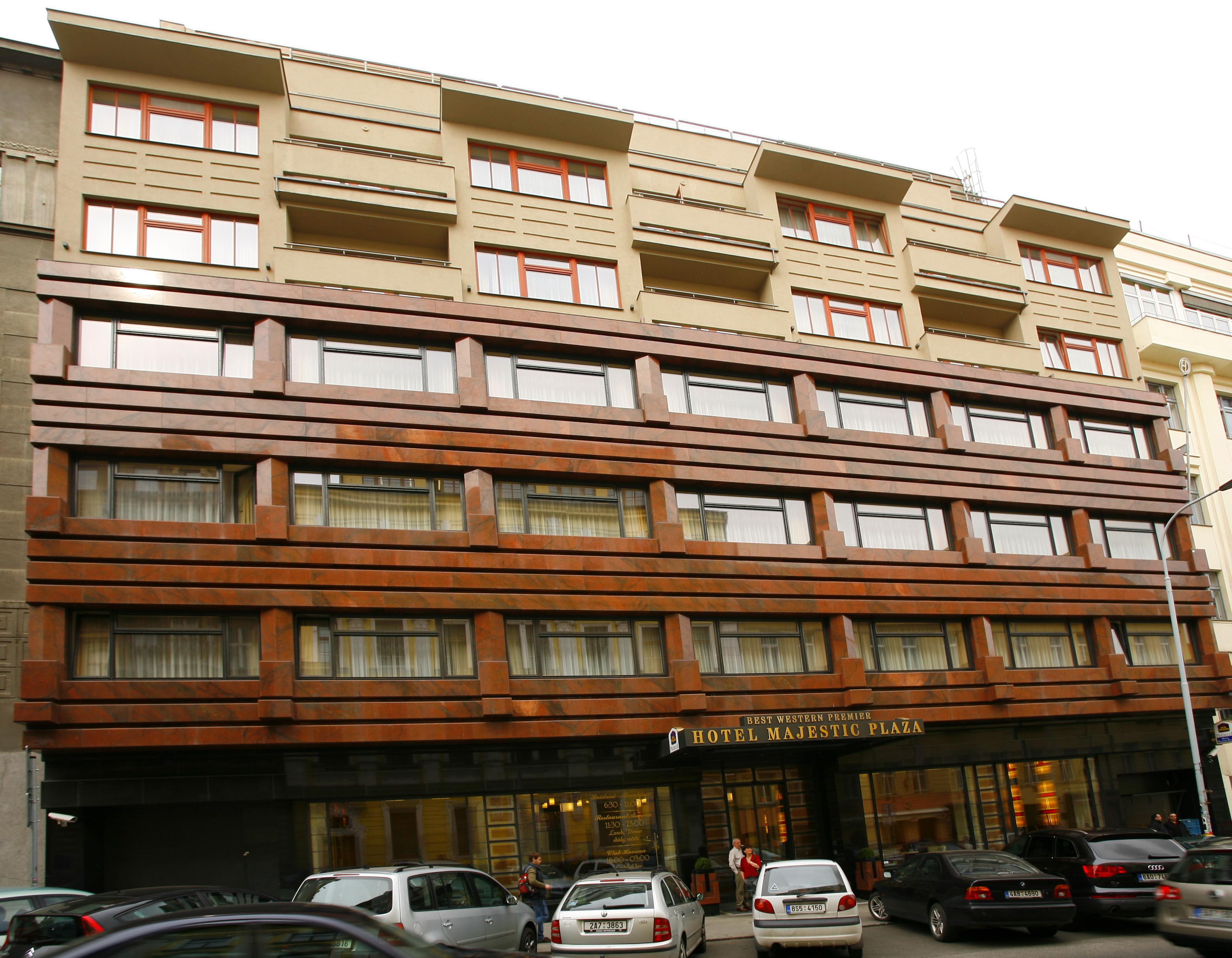 Majestic Plaza Hotel Praga Esterno foto