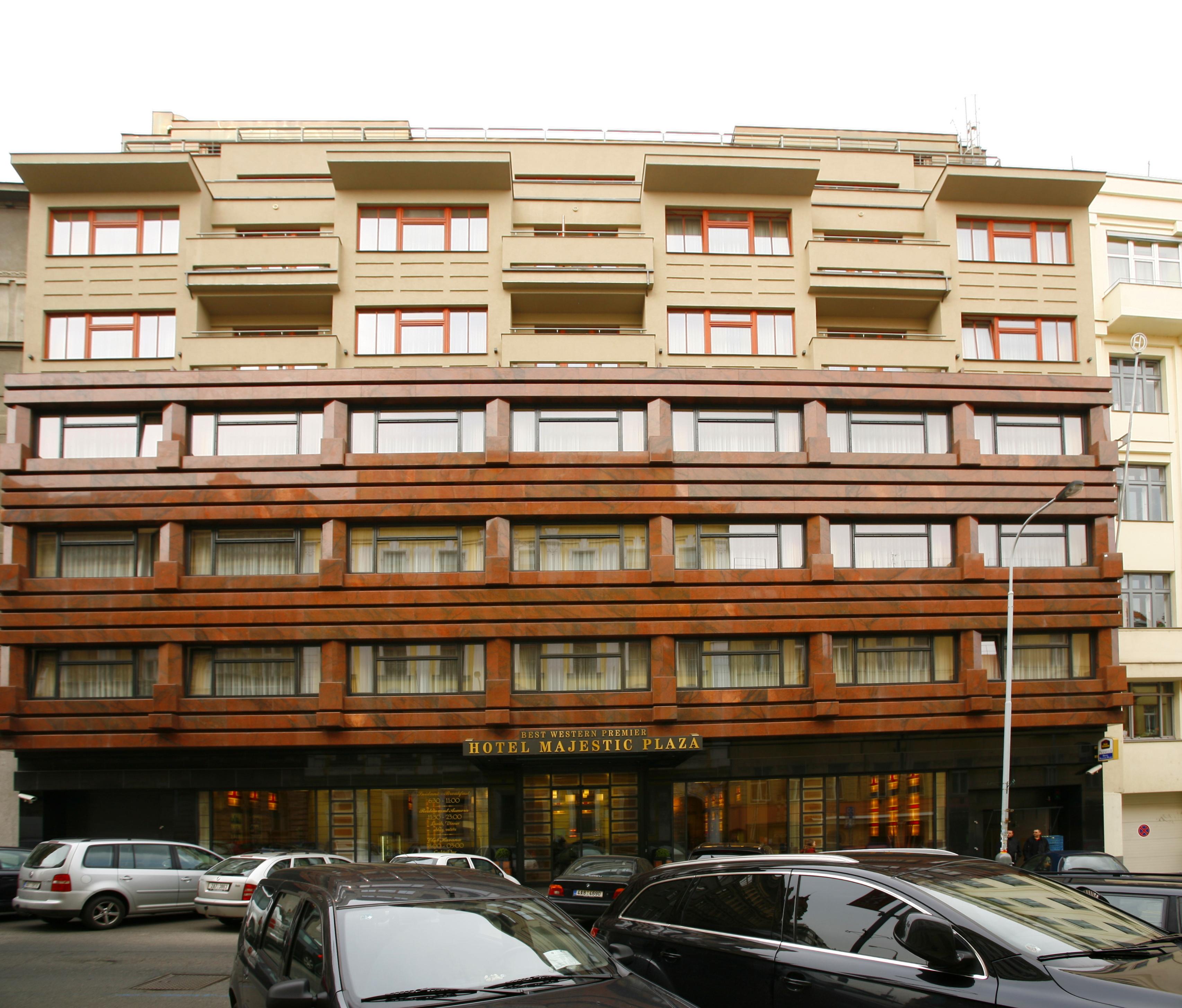 Majestic Plaza Hotel Praga Esterno foto