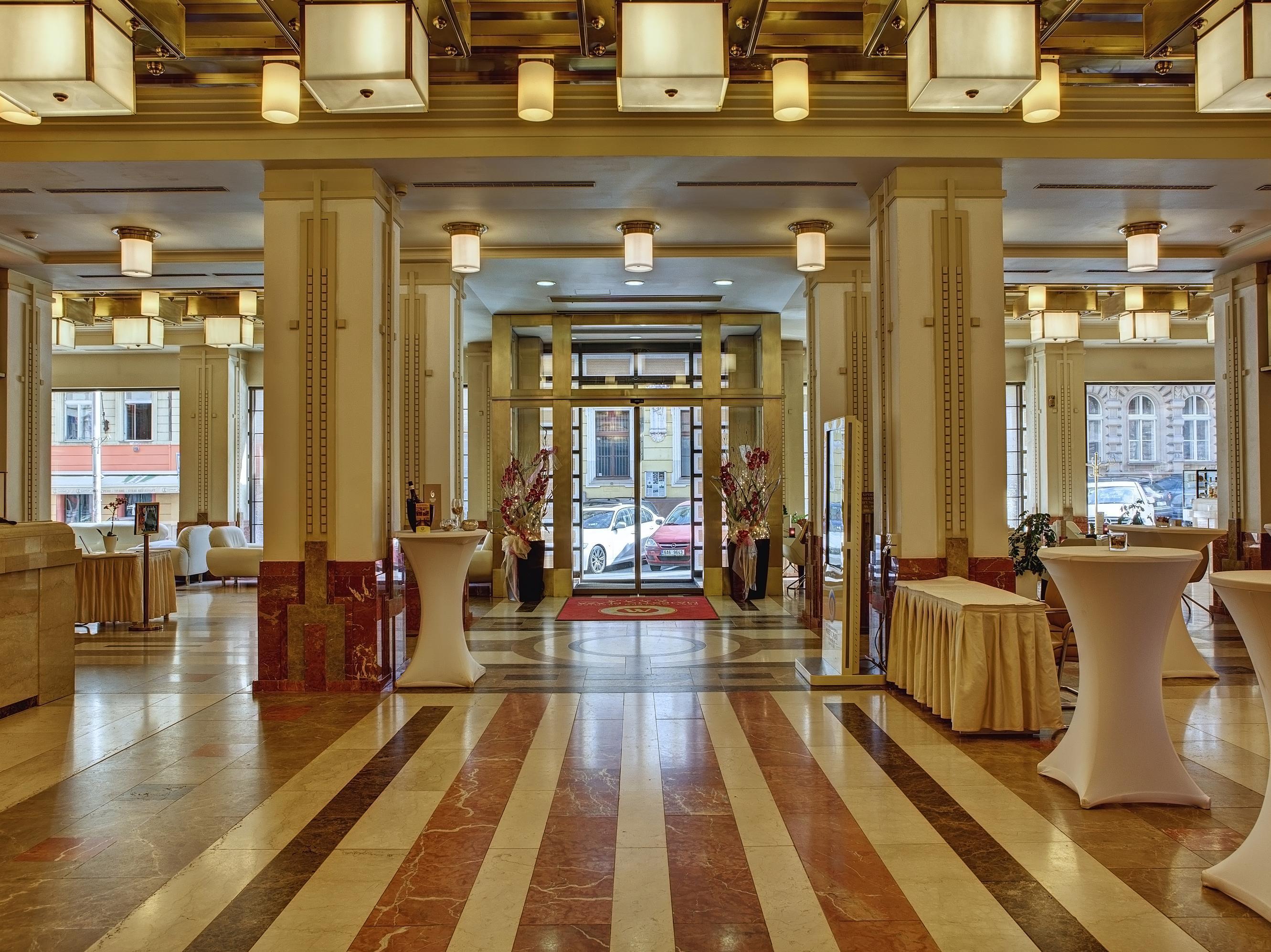 Majestic Plaza Hotel Praga Esterno foto