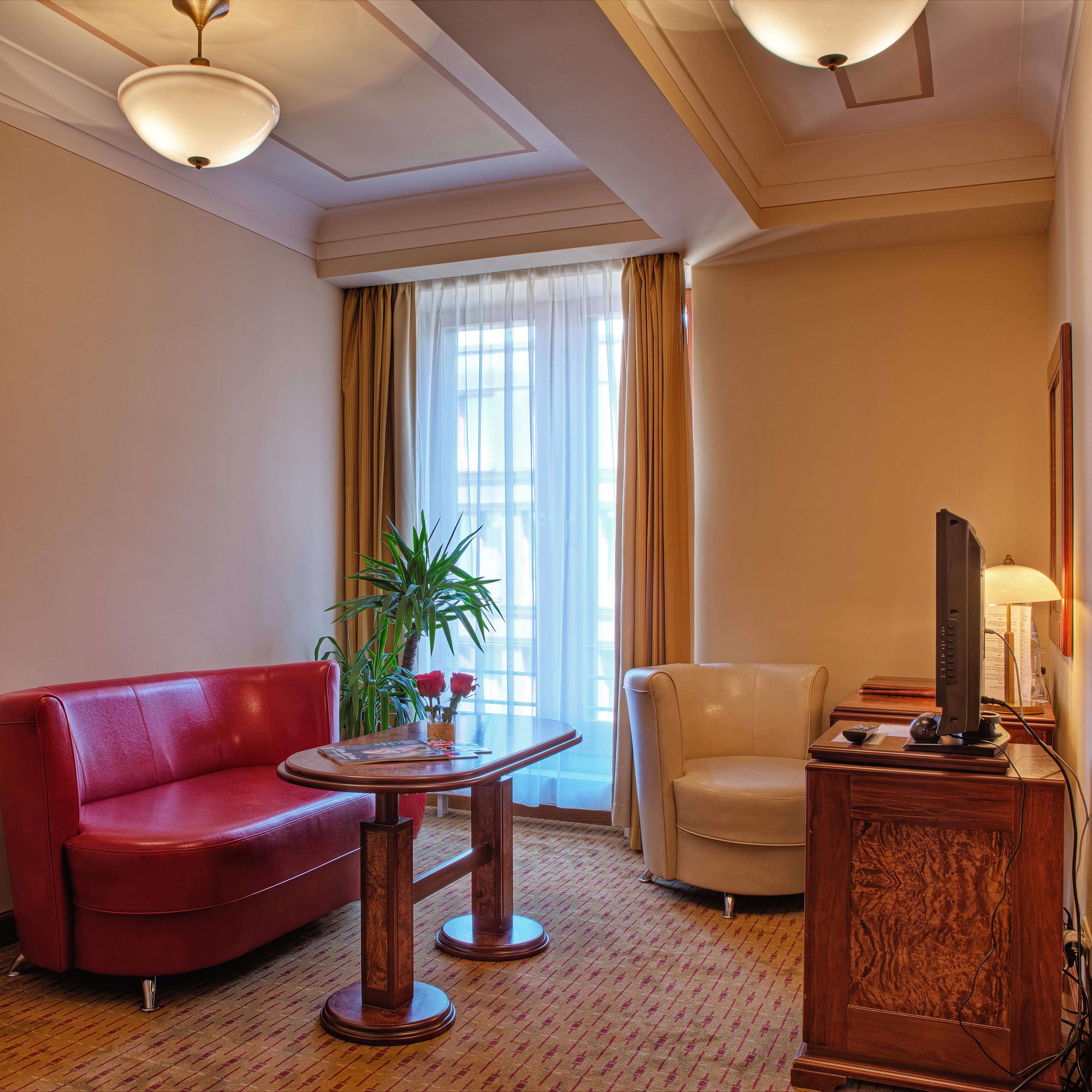 Majestic Plaza Hotel Praga Esterno foto