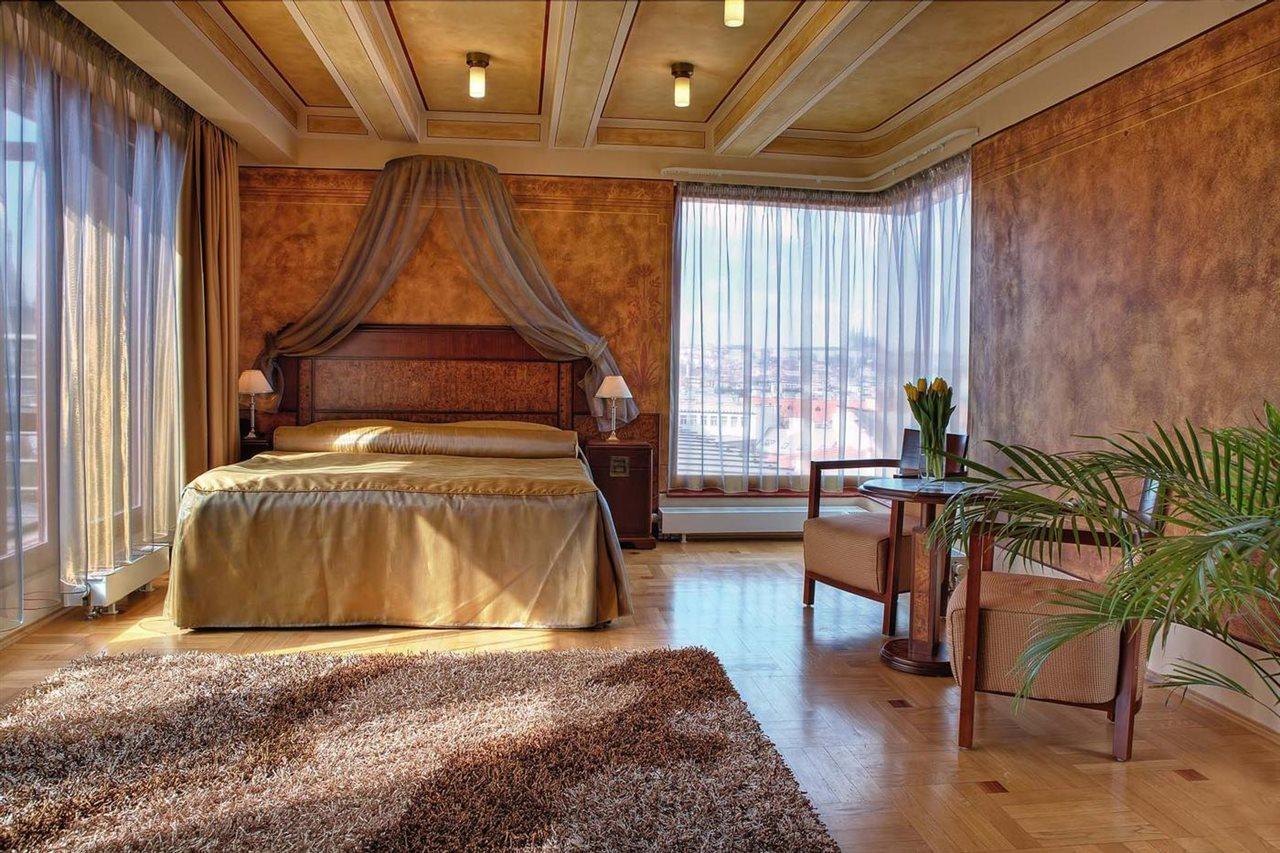 Majestic Plaza Hotel Praga Esterno foto