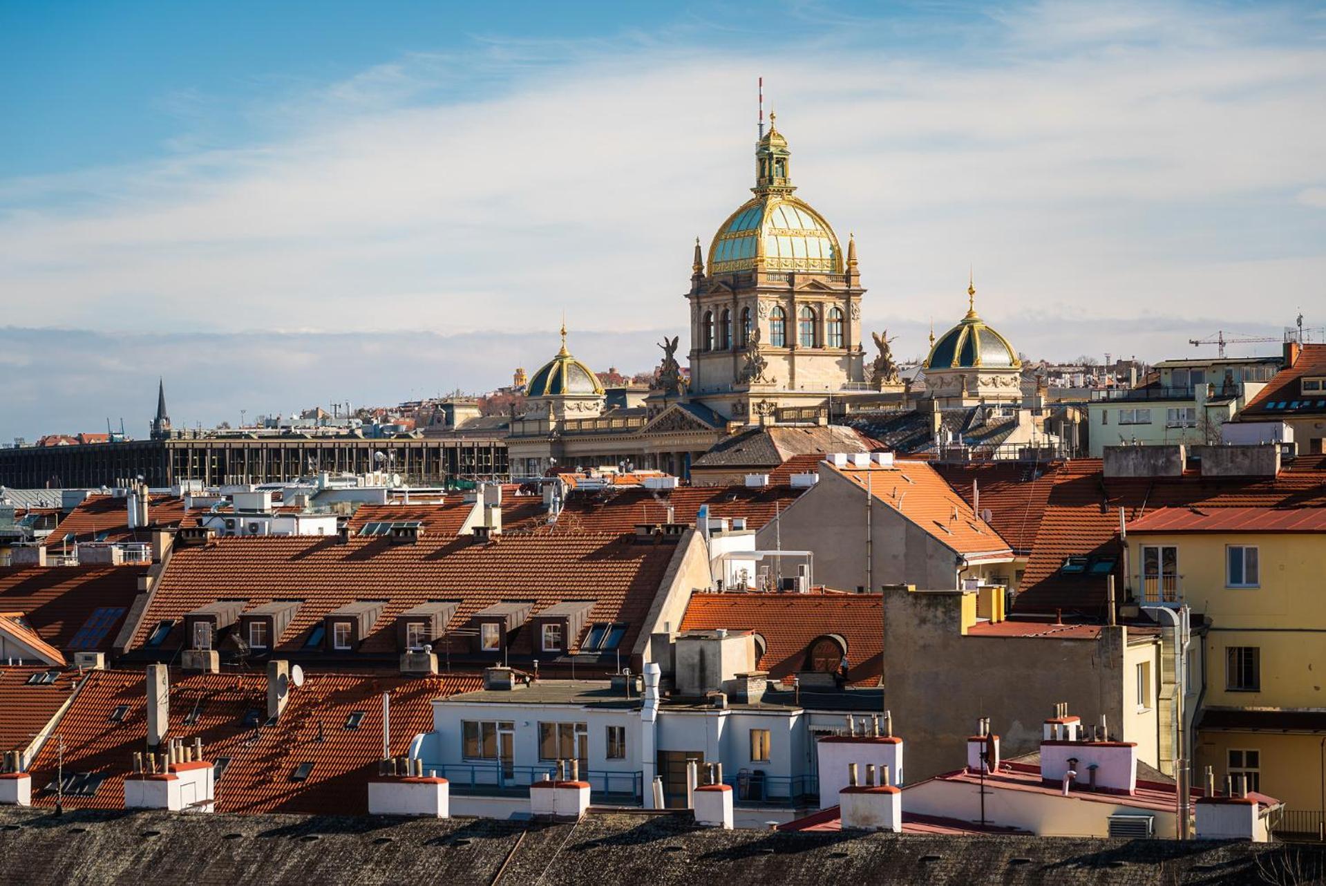 Majestic Plaza Hotel Praga Esterno foto